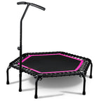 Mini Trampoline with Handle for Indoor and Outdoor Fitness