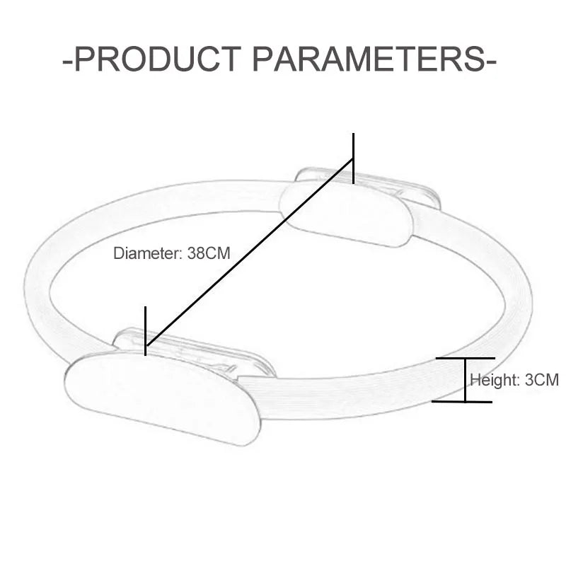 Pilates and Yoga Ring for Home Workout