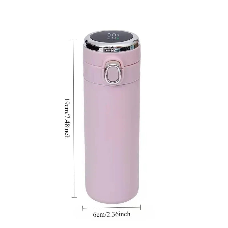 400ML Smart Water Bottle | Digital Temperature Display