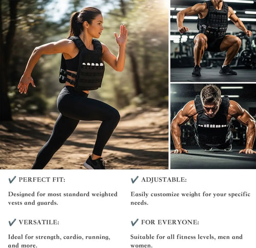 Adjustable Weight Vest for Women and Men