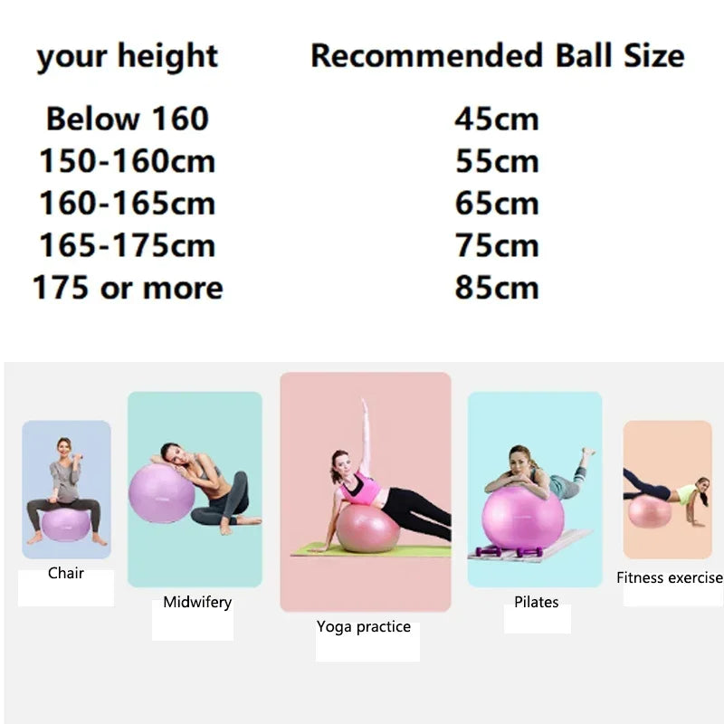 Yoga Ball for Fitness & Relaxation