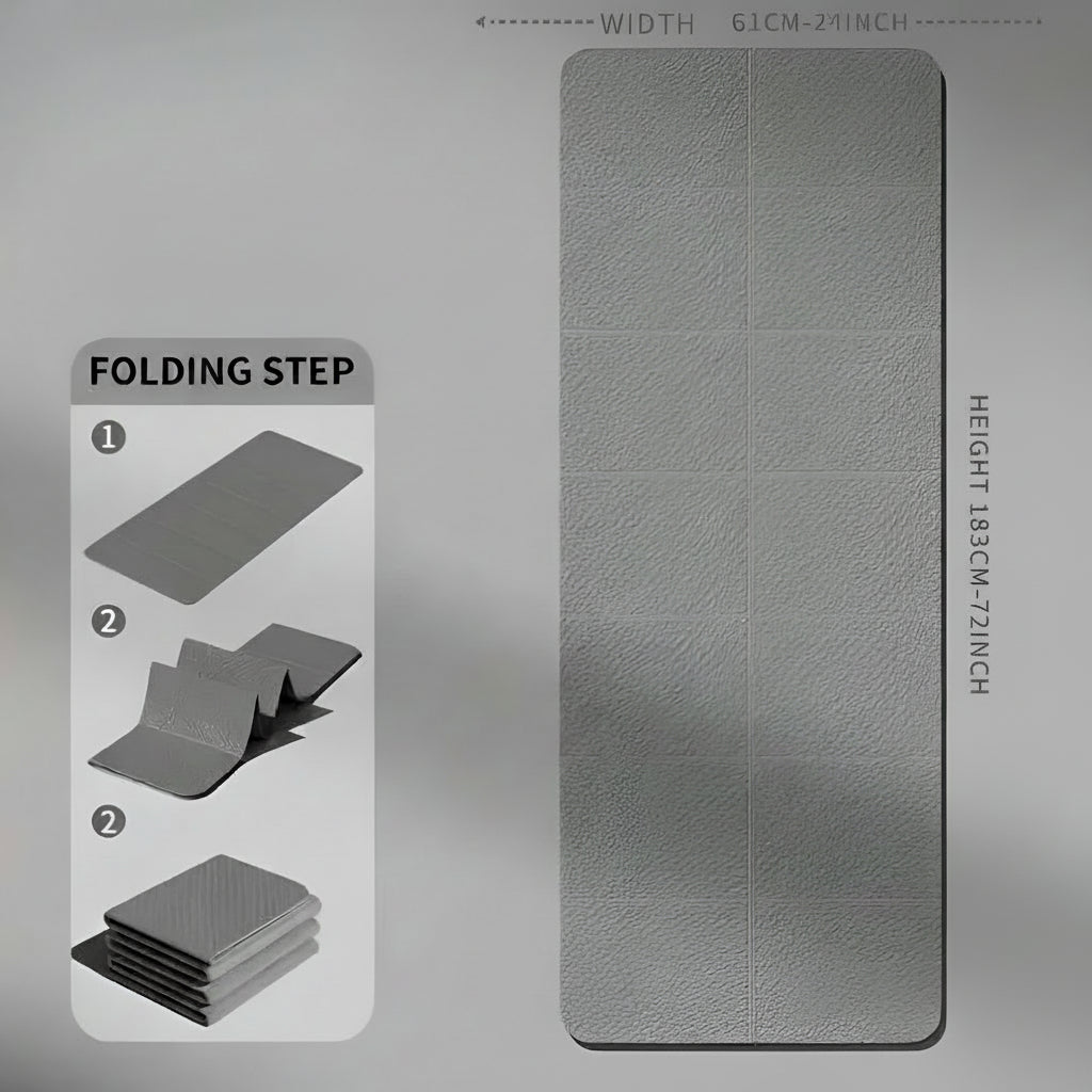 Foldable Yoga Mat for anywhere